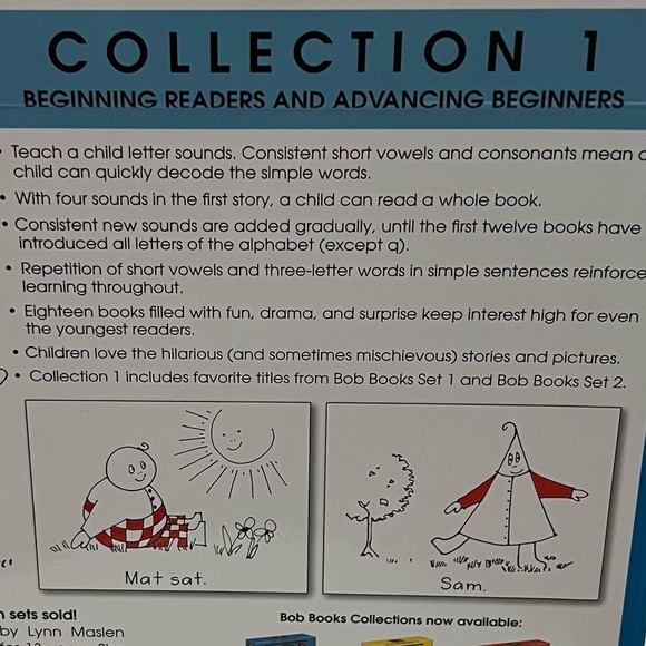 Scholastic Bob Books beginner Readers Book Set 1 - Picture 8 of 11